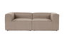 Atelier Del Sofa Fora 2 Seater - Marrón